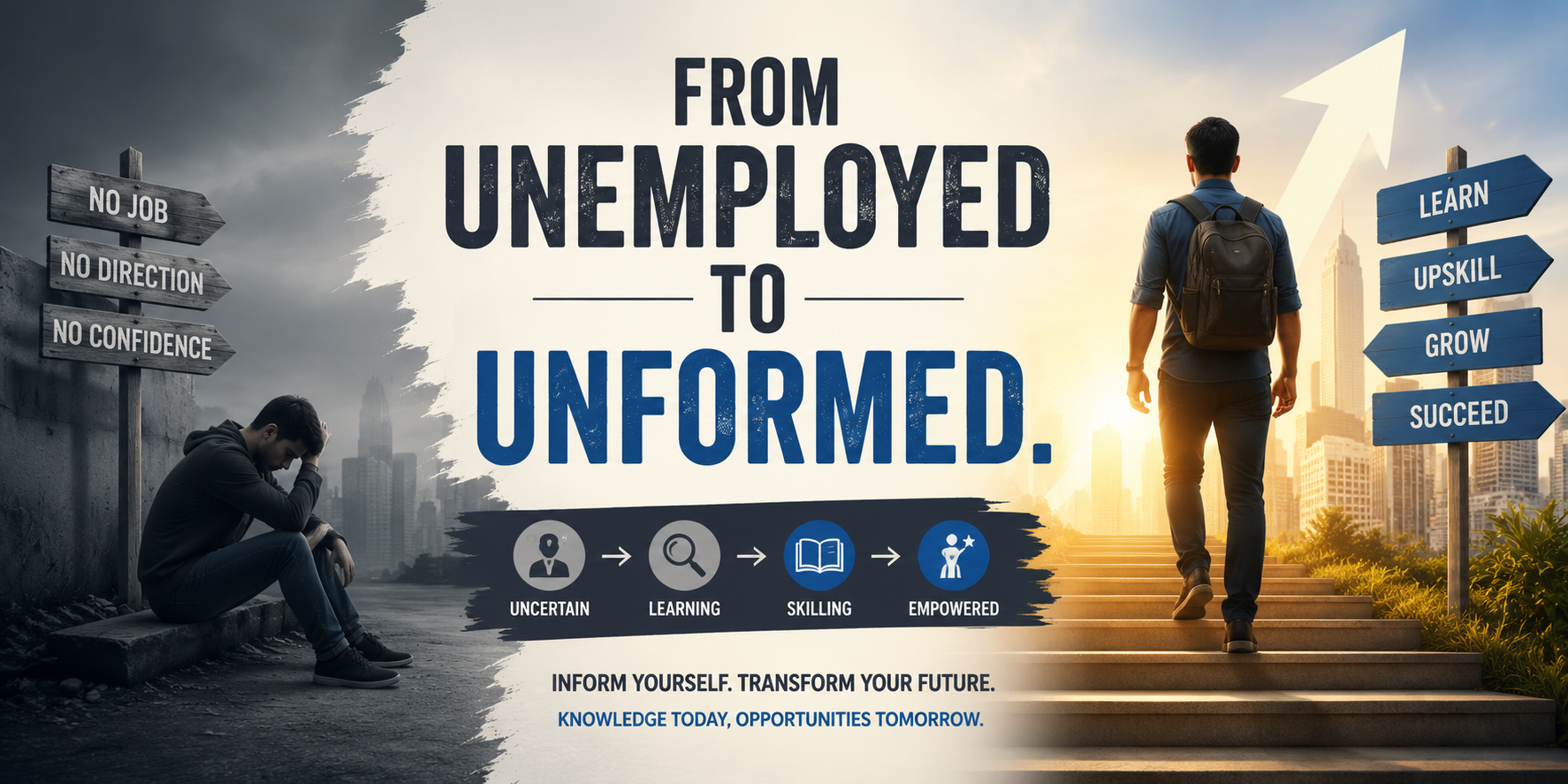 From Unemployed to Uniformed